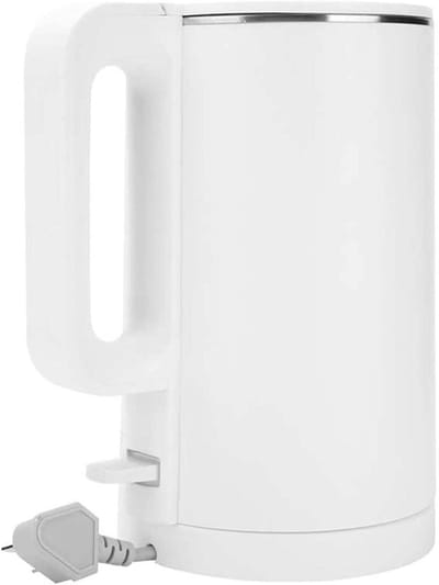 Elektrische Waterkoker - Heetwaterketel - Snel Water Koken - Dubbele Muur Anti-Scald - 1.7 Liter - Wit