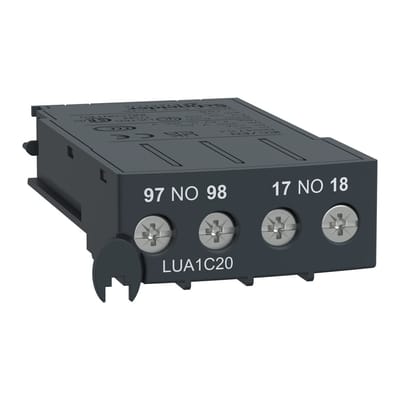 Schneider Electric TeSys U Hulpcontactblok - LUA1C20