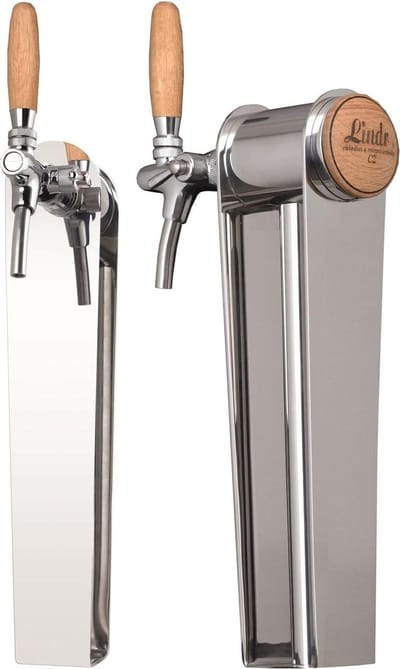 Tapzuil model blank eiken, 1-lijns