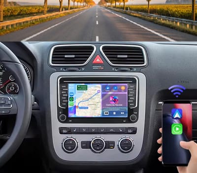 Autoradio 2/32GB met Carplay en Android Auto | Geschikt voor Seat Leon 2, Toledo, Altea, Altea XL, Alhambra 2004-2016 | Autoradio met navigatie | 2004 2005 2006 2007 2008 2009 2010 2011 2012 2013 2014 2015 2016 | Rns mk5