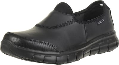 Skechers WORK WOMENS SURE TRACK Sneakers Dames Zwart
