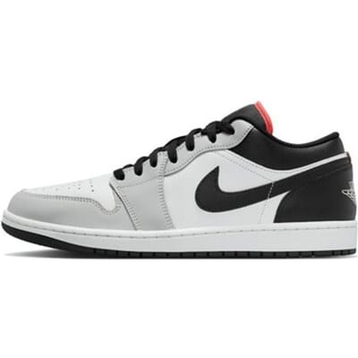 Jordan 1 Low Sneakers Heren - Grijs - Maat 42 - Mesh/Synthetisch