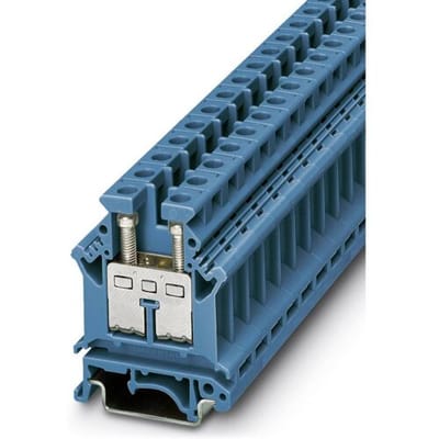 Phoenix Contact 3006098 Doorgangsserieklem 10.2 mm Schroeven Blauw 50 stuk(s)