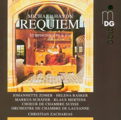 Johannette Zomer, Helena Rasker, Choeur de Chambre Suisse, Orchestre De Chambre De Lausanne, Christian Zacharias - Hayd: Requiem/Sinfonie P 9 & P 16 (CD)