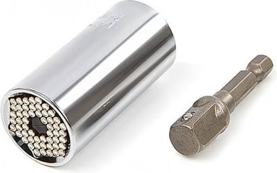 HBM universele dopsleutel - doppenset - 7 mm t/m 19 mm - Gator grip