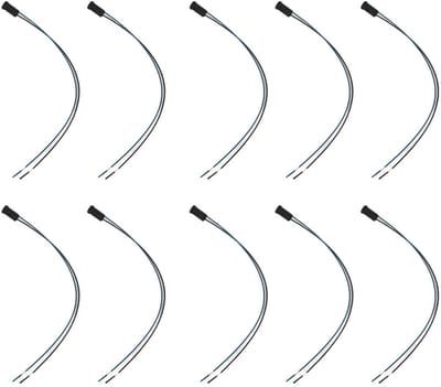 SPHProducts - G4 LED-lamphouder - Silicone Aansluitstukken - Geschikt voor LED en Halogeen - 10 Stuks - Draadconnector - Adapter voor MR16, MR11
