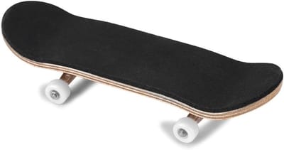 Mini Finger Skateboard van Aluminium en Ahornhout, Inclusief Opbergdoos - Perfecte Cadeaus voor Kinderen en Skate-liefhebbers