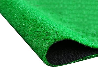Kunstgras Mat - Synthetisch Gras Tapijt - Buiten Decoratie - Antislip Rubberen Achterkant - 2x4m - Groen