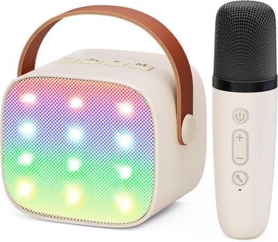 Karaokeset met Draadloze Microfoon - Bluetooth Speaker - Partybox - ontspanning