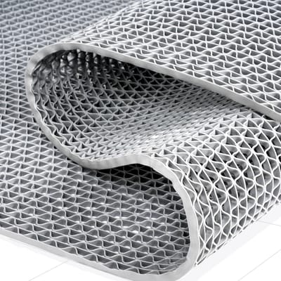 Antislip Drainage Vloermat voor Douche, Zwembad en Gang - Op Maat Te Snijden PVC