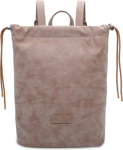 Fritzi aus Preußen Vrije tijd rugzak Rugzak Poppi06 Vintage Backpack Taupy Lichtbruin
