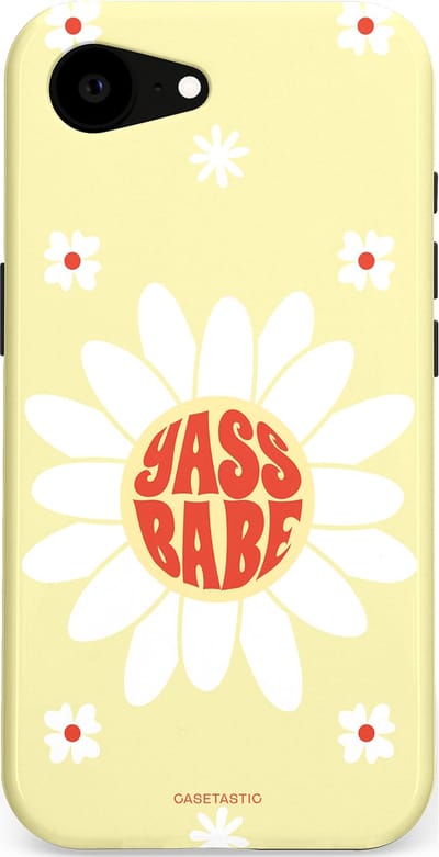 Casetastic Hoesje Geschikt voor Apple iPhone 16e Magsafe - Stijlvolle Beschermende Duo-layer Case - Yass babe