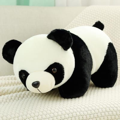 Nieuw Schattig Baby Panda Pluche Speelgoed Pop Zacht Gevuld Pluche Dier Kussen Schattige Pop Jongen Meisje Pluche Speelgoed Cadeau Huisdecoratie 30CM