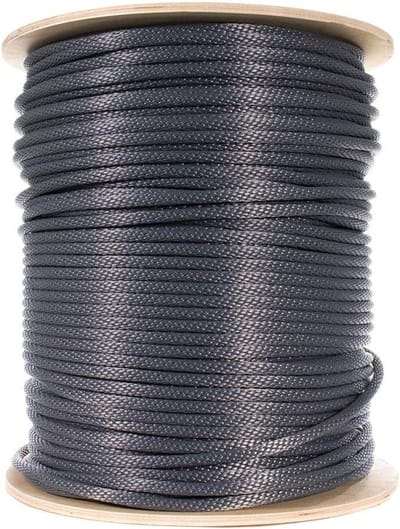 Gegalvaniseerde Draadkabel - Vlaggenmast Touw - Vlaggen Hijsen - Versterkte Staalkern - 3/8 inch - 50 voet - Zilver