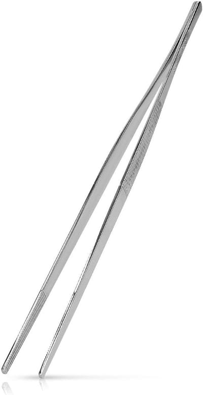 Keukenpincet Van Roestvrij Staal - Multifunctionele Vleestang 30 cm - Precieze Serveerpincet