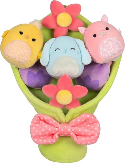 Paasboeket Pluche - Micro Pluche - Cadeau Geven - Drie Afneembare Figuren - 25 Inch - Meerkleurig
