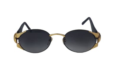 Zonnebril JOSH - UV 400 - Zwart / Goud - Trendy Bril Met Stoere Look - Normaal Model - Shades - Unisex