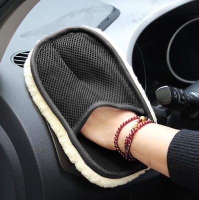 Auto Washandschoen - Wasstraat Handschoen - Auto Interieur Reiniger - Schoonmaakdoeken - Auto Accessories - Dashboard Cleaner - LOUZIR