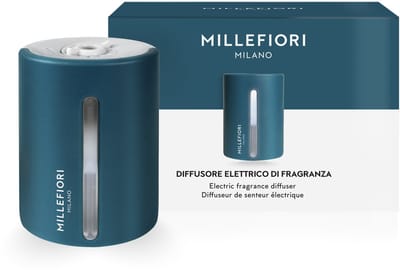 Millefiori Milano - Elektrische Geurverspreider - Pearl Teal - Stopcontact