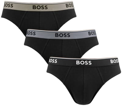 Hugo Boss BOSS power 3P herenslips combi zwart 002