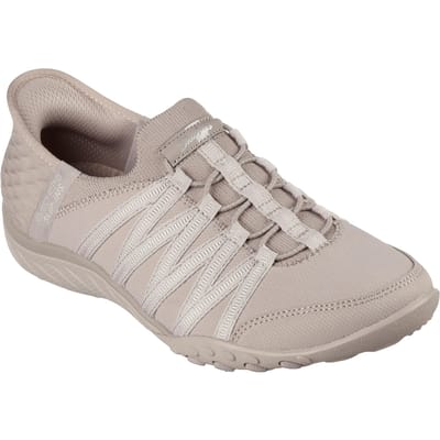 Skechers Slip-ins: Breathe Easy - Roll With Me 100593-TPE, Vrouwen, Beige, Sneakers, maat: 36