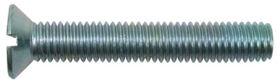 Hoenderdaal metaalschroef rvs pk   m 6 x 70 mm  din 963 a2