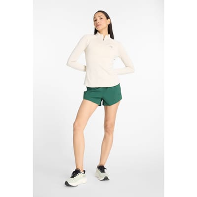 New Balance Rc Essential Heat Grid 1/2 Zip Linenhea Taglia: L | Maglie a manica lunga Outlet | Donna | Bianco