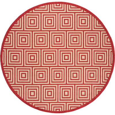 Buitenkleed Perissa Rond | Safavieh