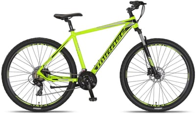 Umit Mirage - Hardtail Mountainbike 29 Inch - 50 cm - Unisex - 21V - Hydraulische schijfrem - Lime/Zwart