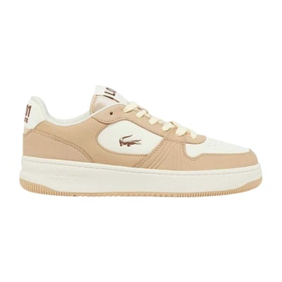 Lacoste Dames/Dames L001 Leren Trainers (Bruin)
