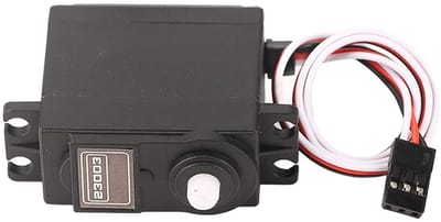 RC Servomotor - Afstandsbediening Servo - RC Auto Besturen - Stille Hoge Snelheid - ca. 3.9x4.1x2 cm - Zwart