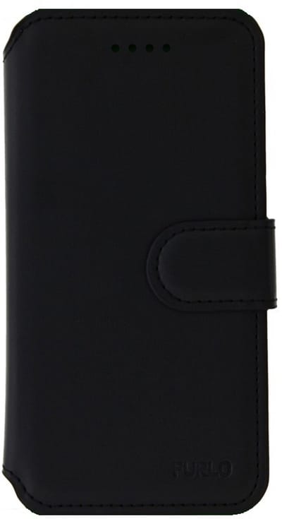 Ntech Hoesje Geschikt Voor Samsung Galaxy S10+ Luxe Portemonnee hoesje Furlo Design met Sta-Functie - Zwart