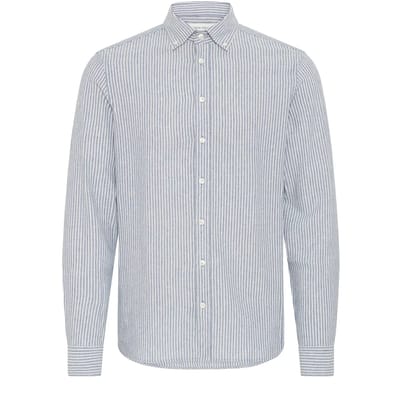 Linnen overhemd met lange mouwen Casual Friday CFHanes Mix