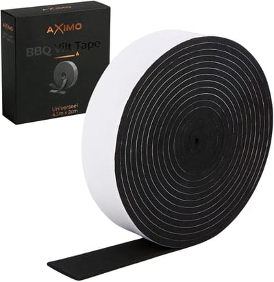 AXIMO BBQ Vilt 4,5m – 3mm dik Kamado Vervangingsvilt – BBQ Accessoires – Hittebestendig tot 425°C – Geschikt voor Green Egg & Black Bastard