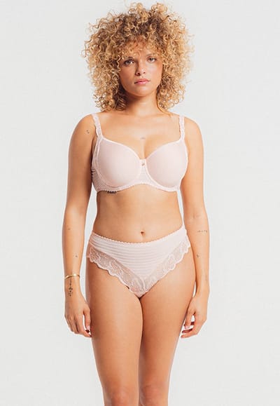 Louisa Bracq - Elise Spacer BH - maat 70G - Roze