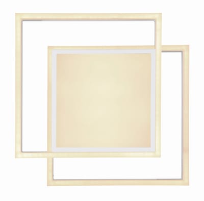 Globo - plafonniere - Squares - wit - metaal - LED - 67225-24FSH