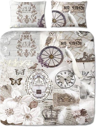 Suela Home Liselot - Dekbedovertrek - Eenpersoons - 140 x 200/220 cm - Multi