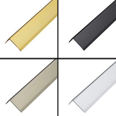 Aluminium Traprandprofiel - 20 x 35mm - Bronzen Kleur - 1340mm - Zelfklevend