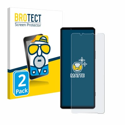 BROTECT - Screenprotector voor Sony Xperia 1 IV - Folie Beschermfolie matte 2 Stuks