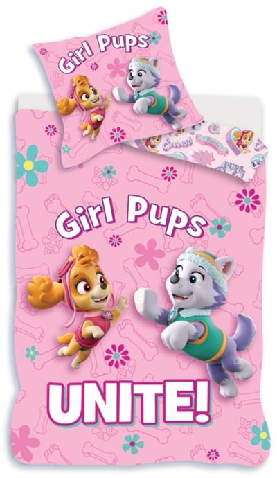 Paw Patrol dekbedovertrek Unite 140 x 200 cm - 65 x 65 cm - katoen