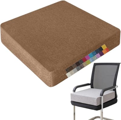 Stoelkussen - Zitkussen - Comfortabel Zitten - Hoge Dichtheid Schuim - 55x55x5 cm - B12