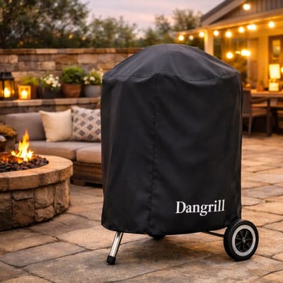 BBQ Hoes Rond - Universeel tot 72cm - Kettle BBQ Kamado - Big Green Egg - Grill Guru -The Bastard - Patton - Weber - Kolen - bbq hoes