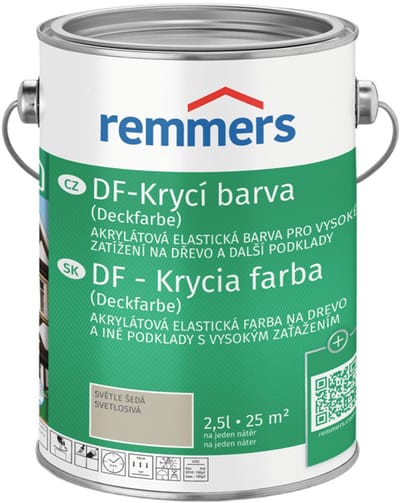 Remmers - DF Dekverf 2,5 l, Basaltgrijs