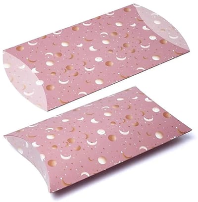 Kussendoos Xl Roze Maan En Sterren --verpakking van 10 stuks - 35,5x25,4cm - 35.5x25.4cm