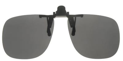 Revex POL4800 - Clip on zonnebril - Grijs - Bril opklapbaar - UV400 bescherming