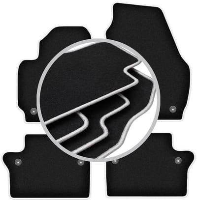 CARLUX-SILVER automatten voor: Volvo S80 II sedan (2006-2016)