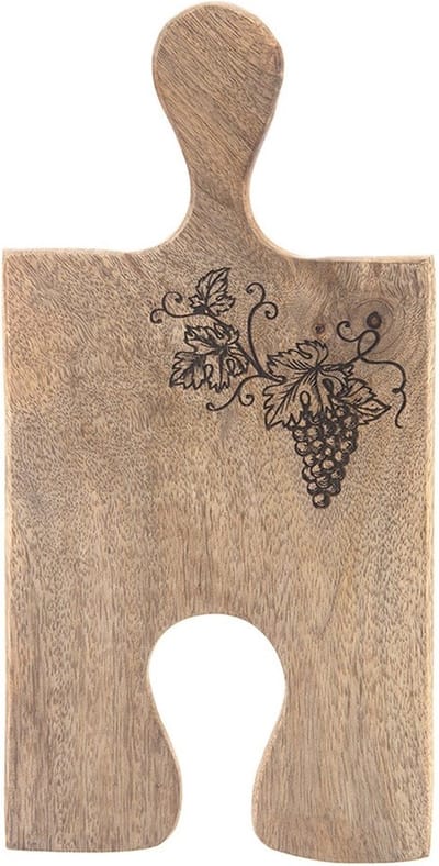 Snij- en Serveerplank Houten MANGO 29,5x15cm - Snijplank - Keukenplank - Keuken - Tapasplank - Borrelplank