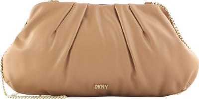 DKNY Koppeling Schoudertas Presley Clutch Cashew Lichtbruin