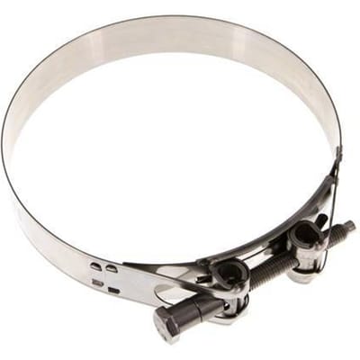 174 - 187 mm Slangklem van Rvs 304 met een 30 mm band - Norma