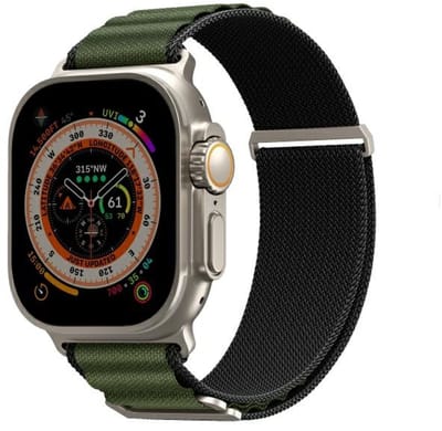 Skinarma Bandje Voor Apple Watch 49Mm 46Mm 45Mm 44Mm Kobu Olijf Waterdicht